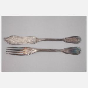 Fischbesteck Augsburger Faden