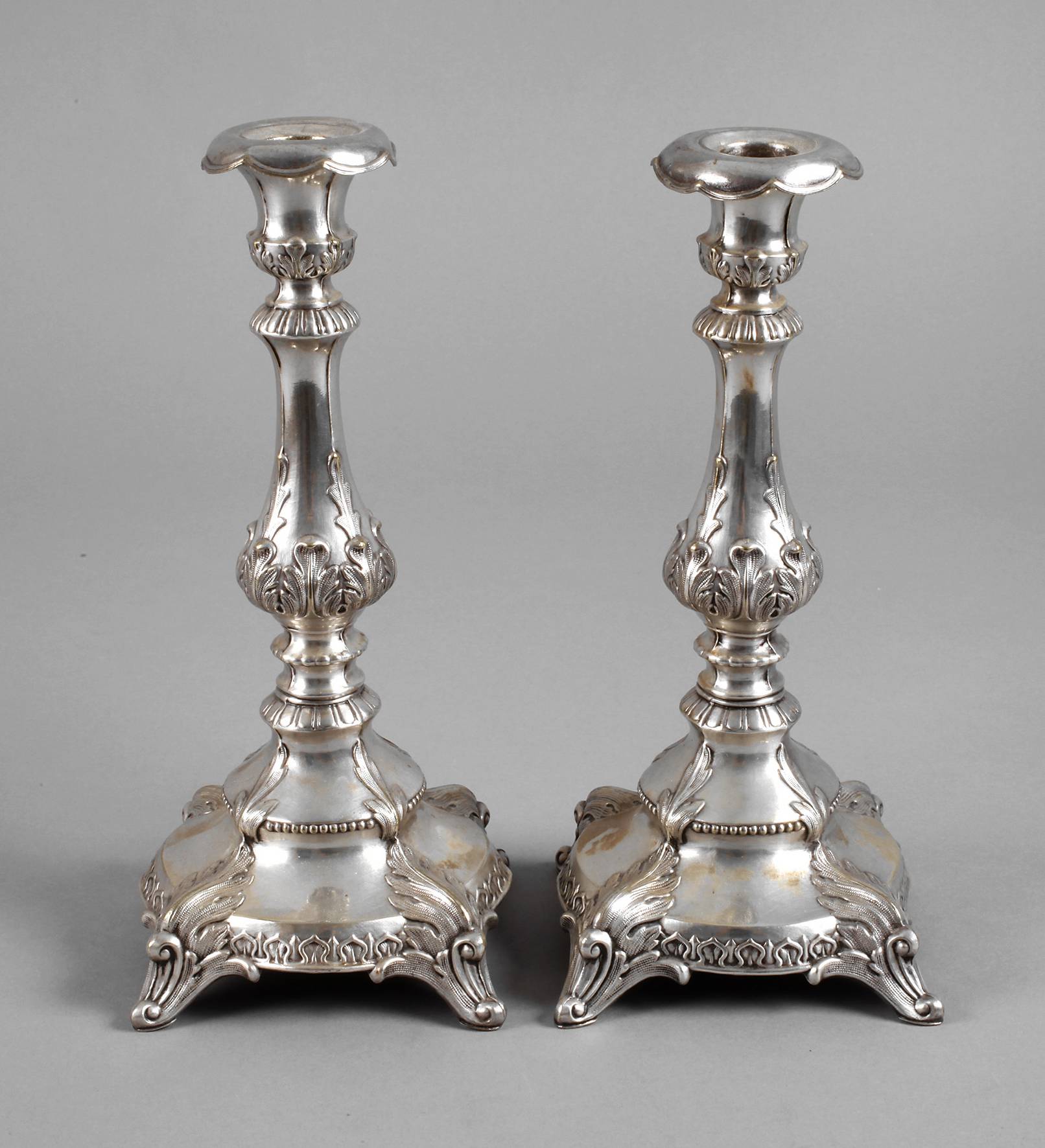 Paar Kerzenleuchter Historismus