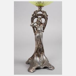 Figürlicher Tafelaufsatz Jugendstil