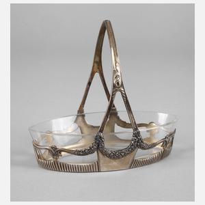 WMF Henkelkörbchen mit Glaseinsatz