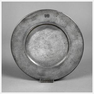 Bayrischer Anbietteller Zinn