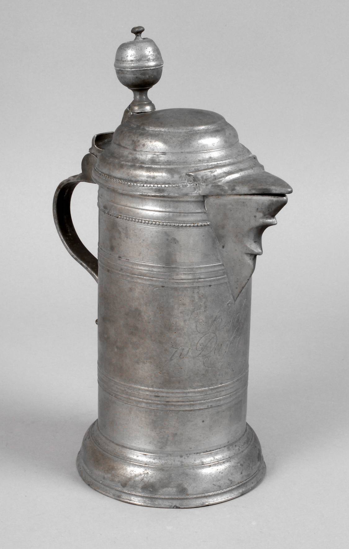 Seltene sächsische Kirchenkanne