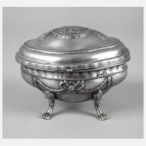 Biedermeier-Zuckerdose Zinn