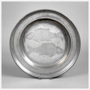 Große sächsische Fischplatte