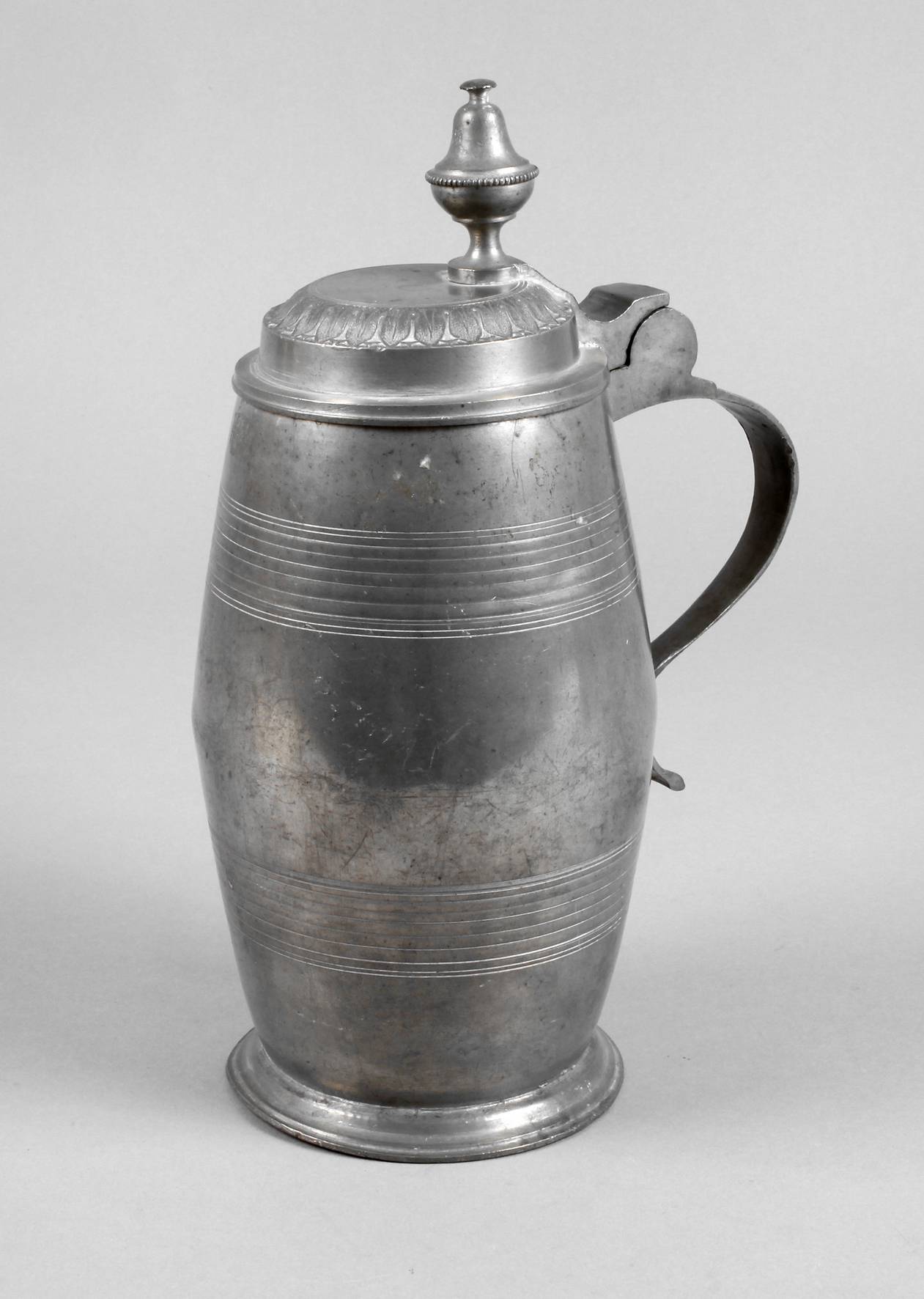 Nürnberger Zinnhumpen als Fass