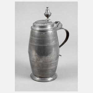 Nürnberger Zinnhumpen als Fass