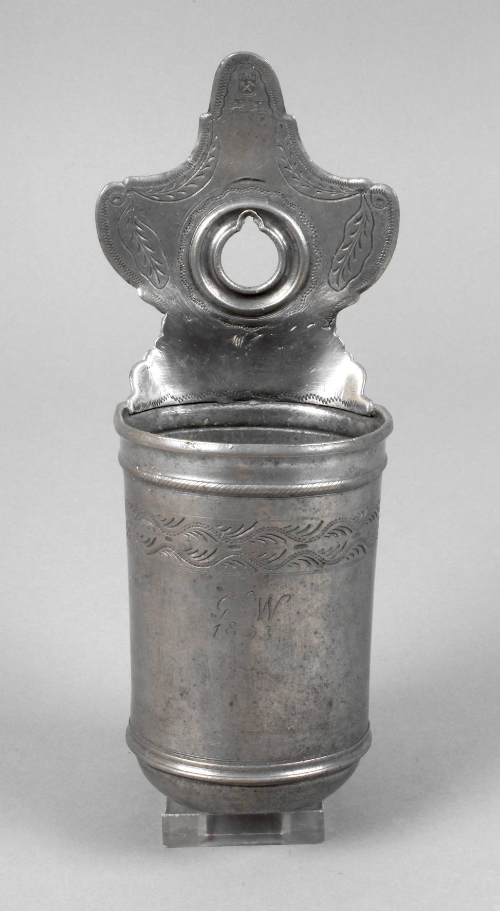 Sächsische Löffeltüte Zinn