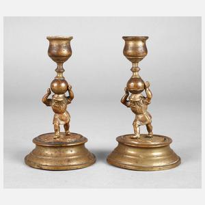 Paar Zwergenleuchter