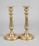 Paar Biedermeier-Bronzeleuchter