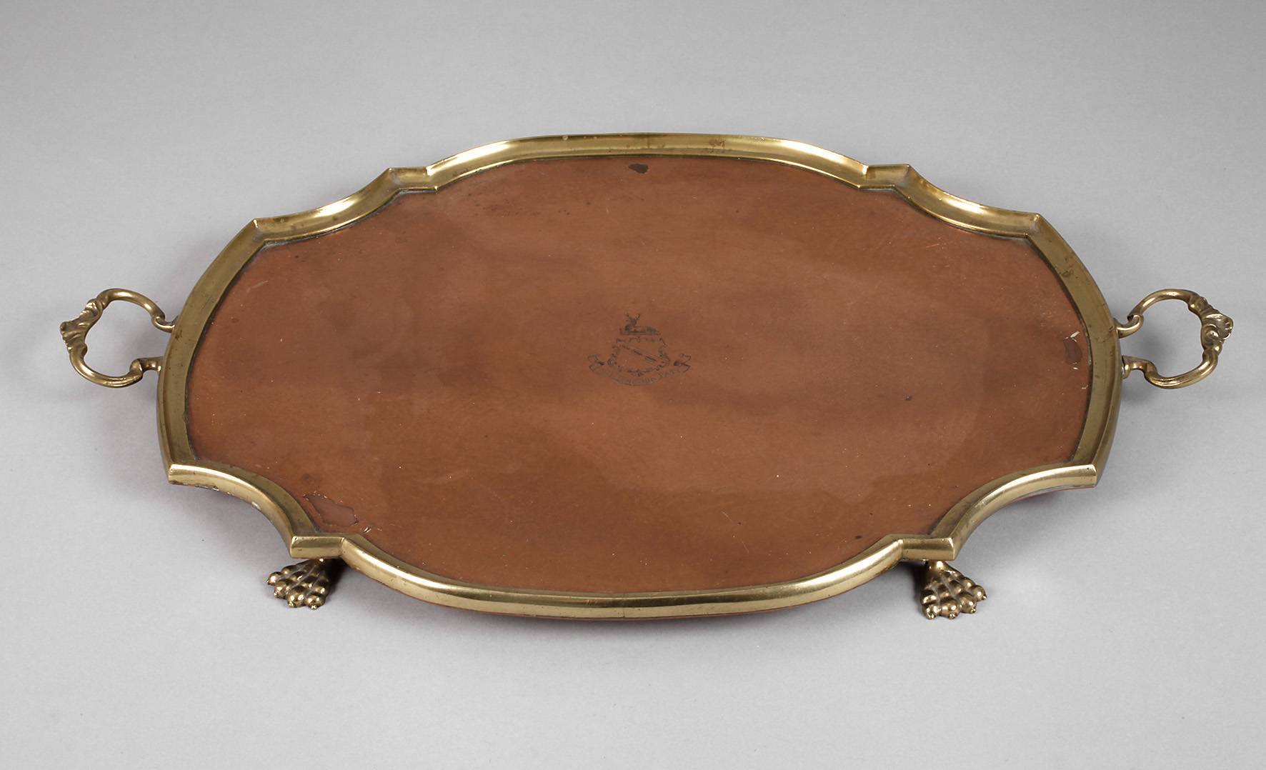 Barocktablett aus englischem Adelsbesitz