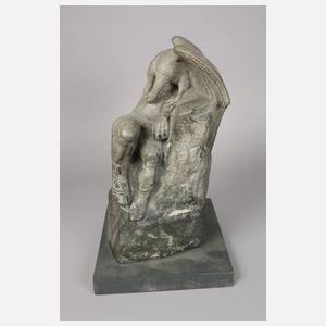 Karel Zentner, Prometheus am Felsen