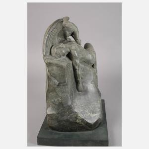 Karel Zentner, Prometheus am Felsen