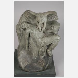 Karel Zentner, Prometheus am Felsen