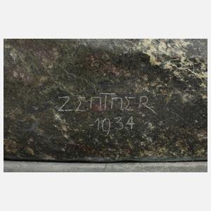 Karel Zentner, Prometheus am Felsen