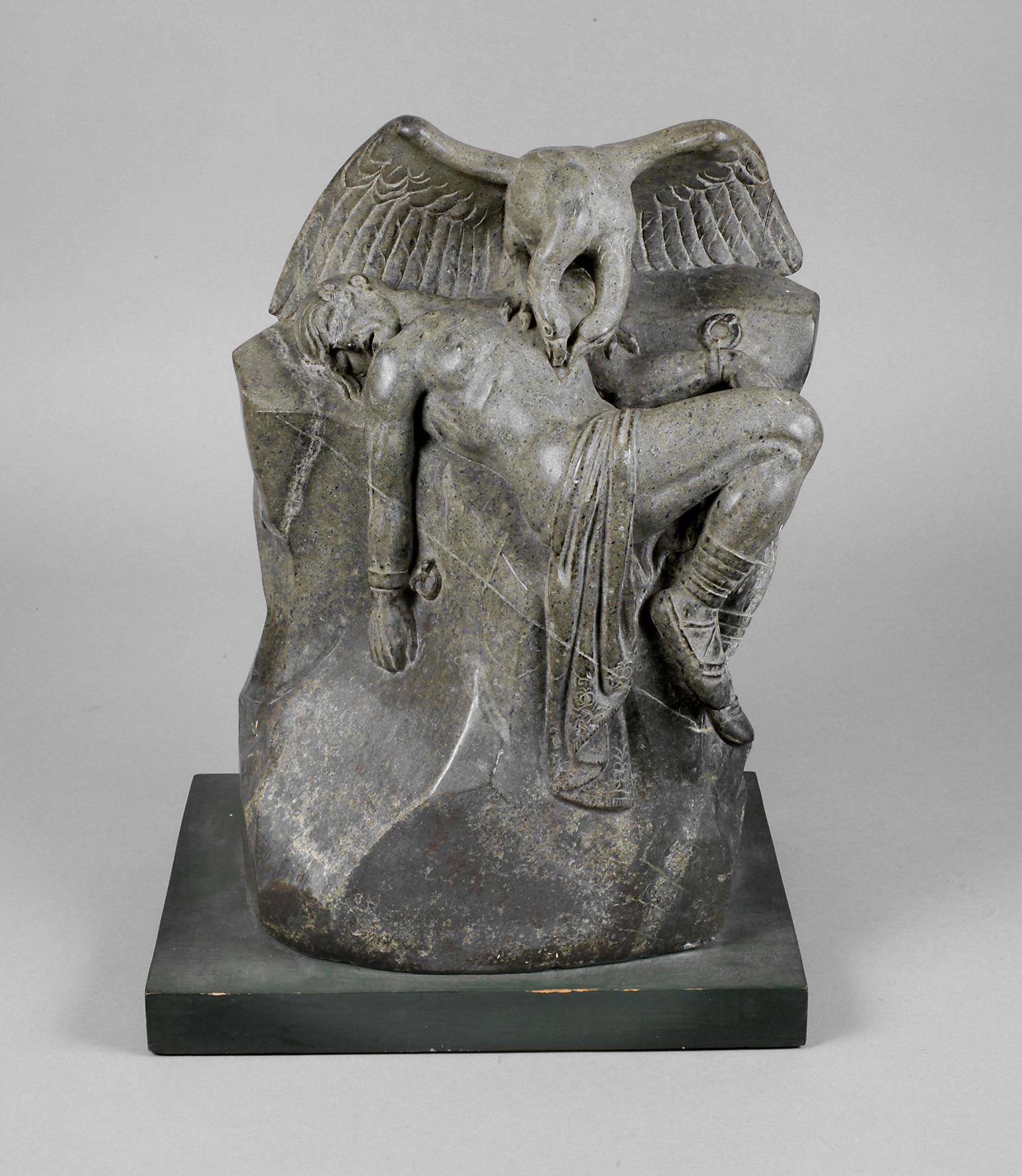 Karel Zentner, Prometheus am Felsen