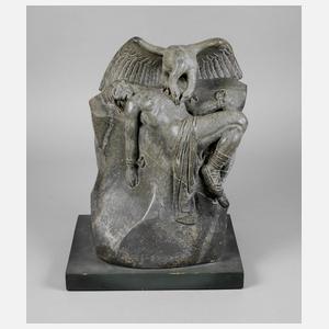 Karel Zentner, Prometheus am Felsen