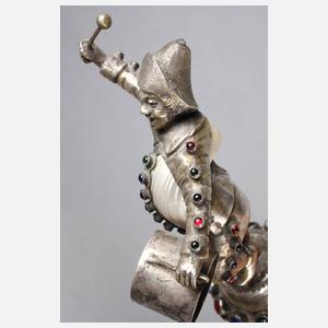 Silberfigur Venezianischer Trommler