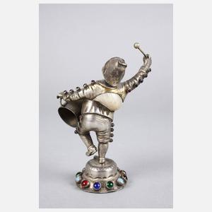 Silberfigur Venezianischer Trommler