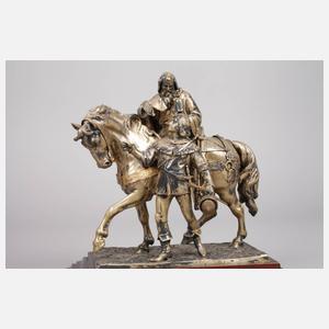 Silber Figurengruppe Wiener Hofjuwelier C. Würbel