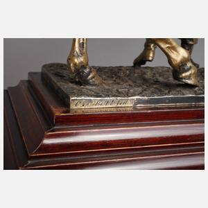 Silber Figurengruppe Wiener Hofjuwelier C. Würbel