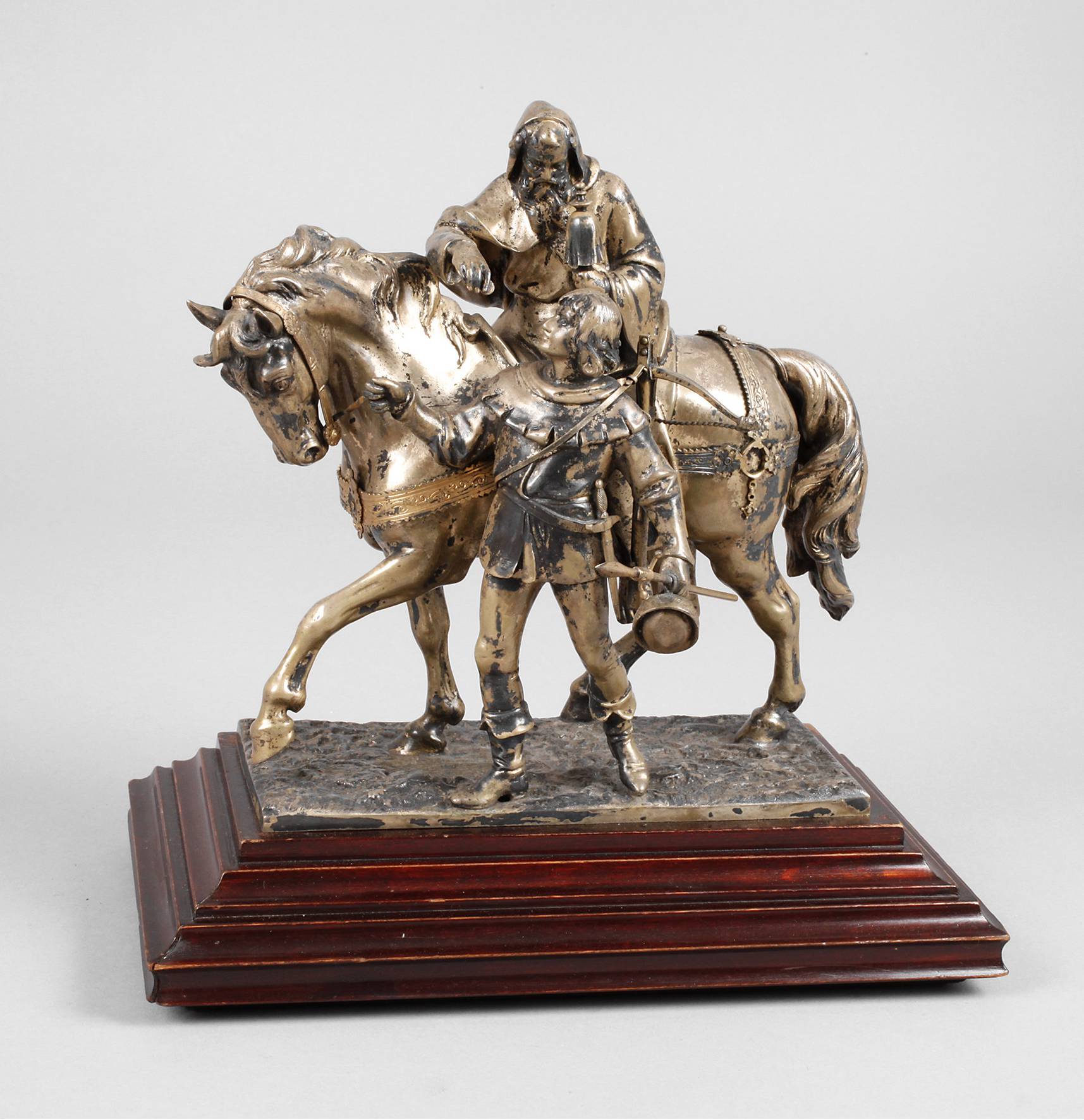 Silber Figurengruppe Wiener Hofjuwelier C. Würbel