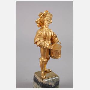 Zwei mittelalterliche Spielmänner