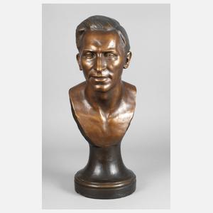 Professor Hermann Hugo Otto Poertzel, Büste