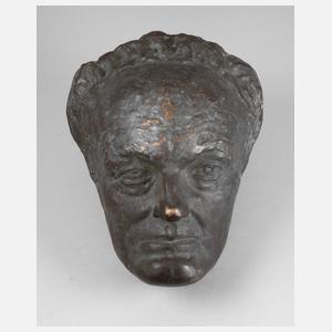 Rudolf Saudek, Maske Gerhart Hauptmann