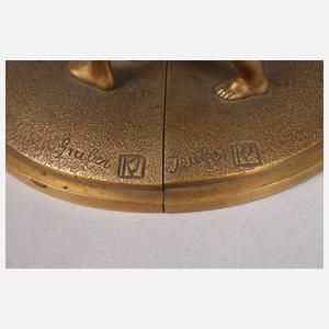 Jakob Gruber, Buchstützen als Mutter und Kind