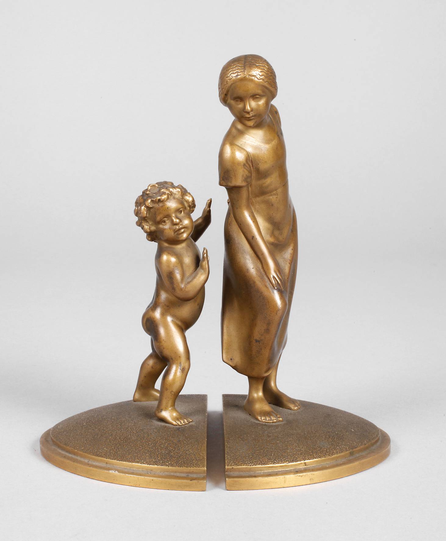 Jakob Gruber, Buchstützen als Mutter und Kind