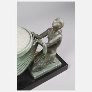 Pierre le Faguays, figürliche Lampe