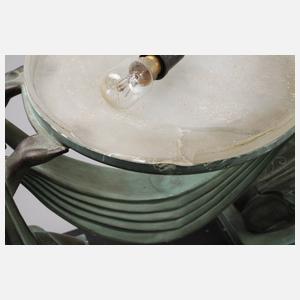 Pierre le Faguays, figürliche Lampe