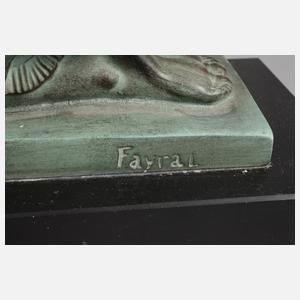 Pierre le Faguays, figürliche Lampe