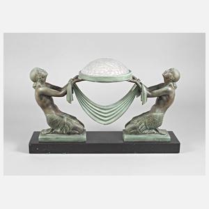 Pierre le Faguays, figürliche Lampe