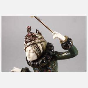 Gustav Schmidt-Cassel, Chryselephantine Tamburintänzerin