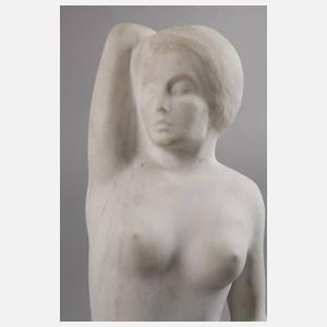 Monogrammist R.J., Damenakt Marmor