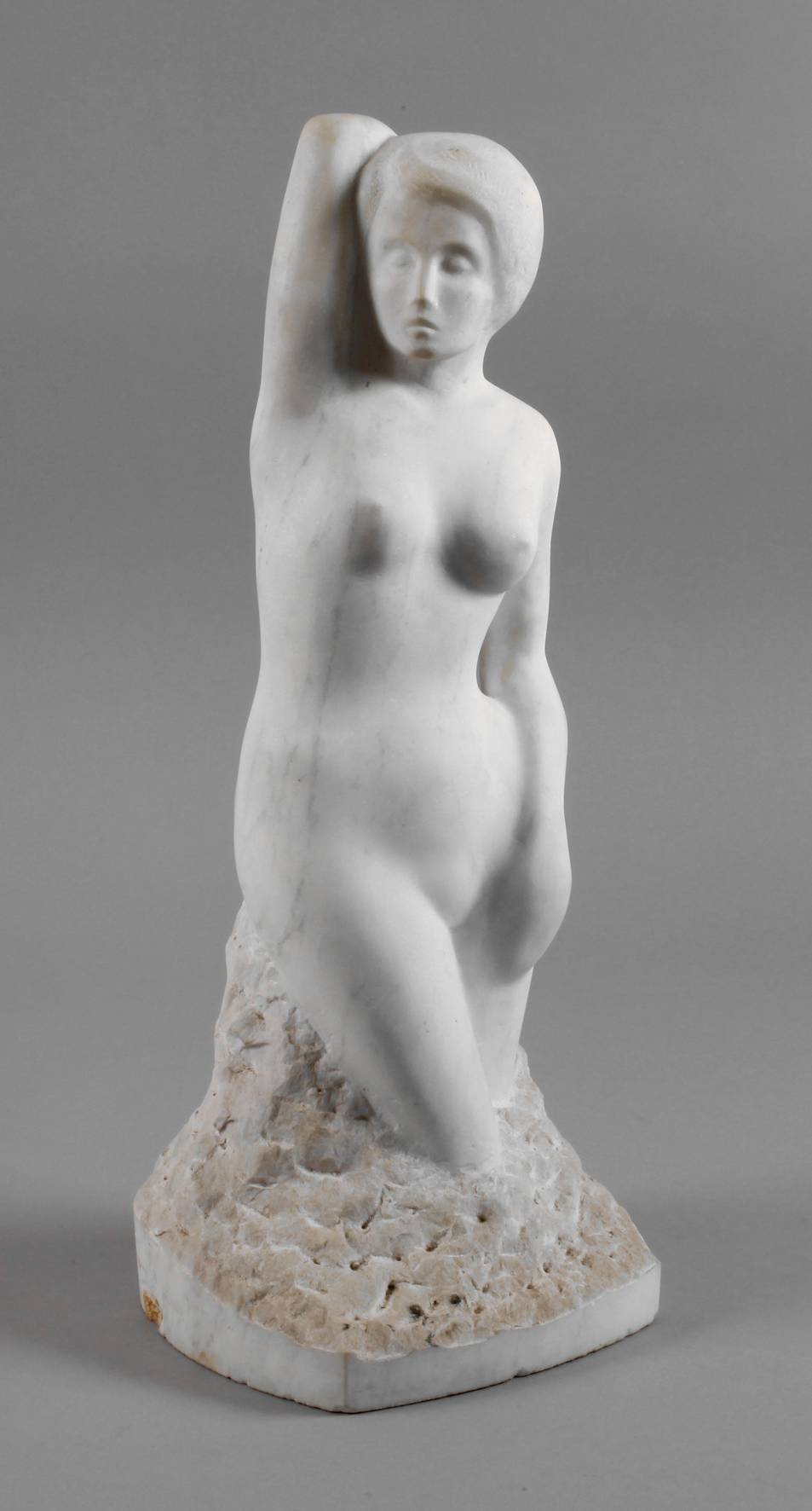 Monogrammist R.J., Damenakt Marmor