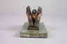 Franz Xaver Bergmann, erotische Bronze als Sphinx