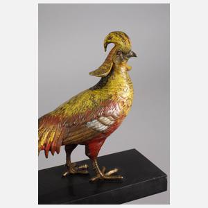 Wiener Bronze Goldfasan