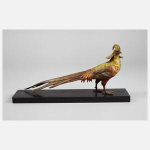 Wiener Bronze Goldfasan