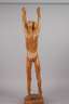 Brandt, große Holzskulptur Ballett