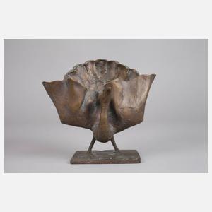 Gotthelf Schlotter, balzender Vogel