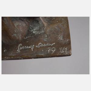 Gotthelf Schlotter, balzender Vogel