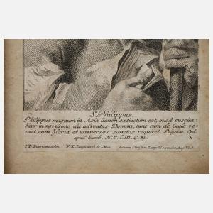 Franz Xaver Andreas Jungwirth, Paar Kupferstiche