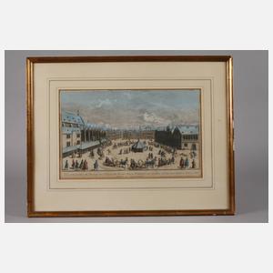 Guckkastenblatt, Liebfrauenberg in Frankfurt/Main