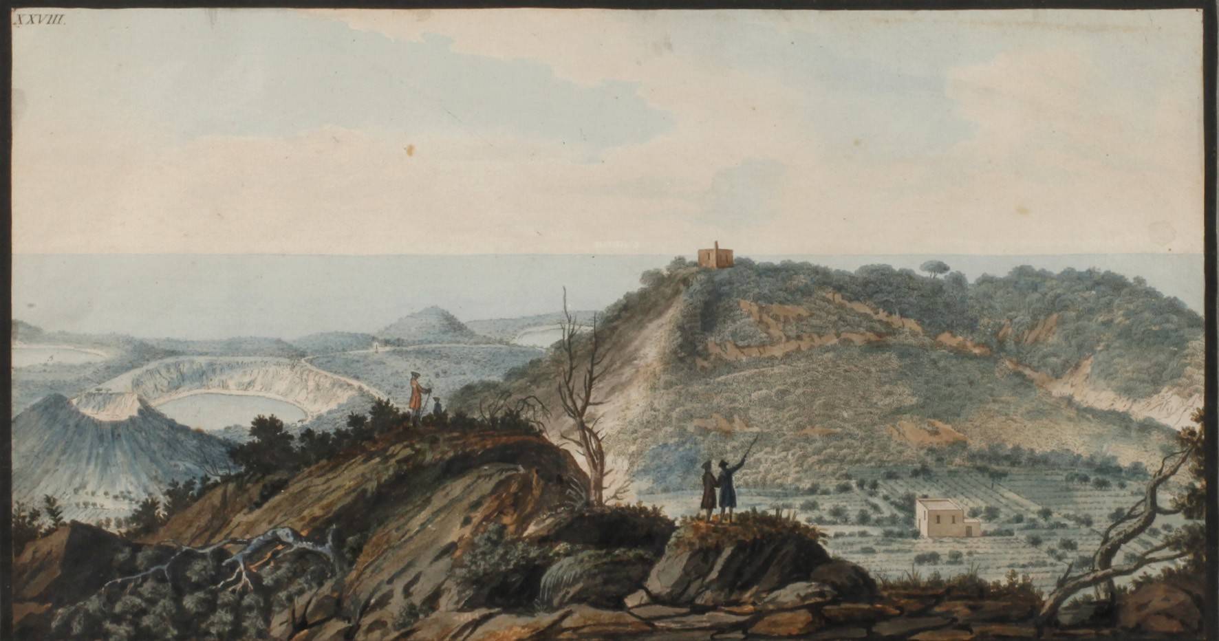 Tafel aus Hamiltons Campi Phlegraei