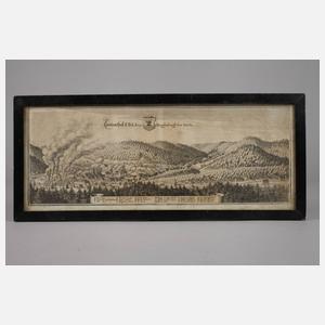 Matthäus Merian, attr., Ansicht Lautenthal im Harz