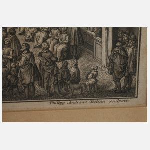 Philipp Andreas Kilian, Ansicht des Annakollegs in Augsburg