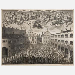 Philipp Andreas Kilian, Ansicht des Annakollegs in Augsburg