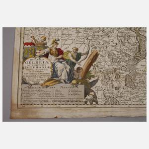 Covens & Mortier, Karte Herzogtum Gelderland